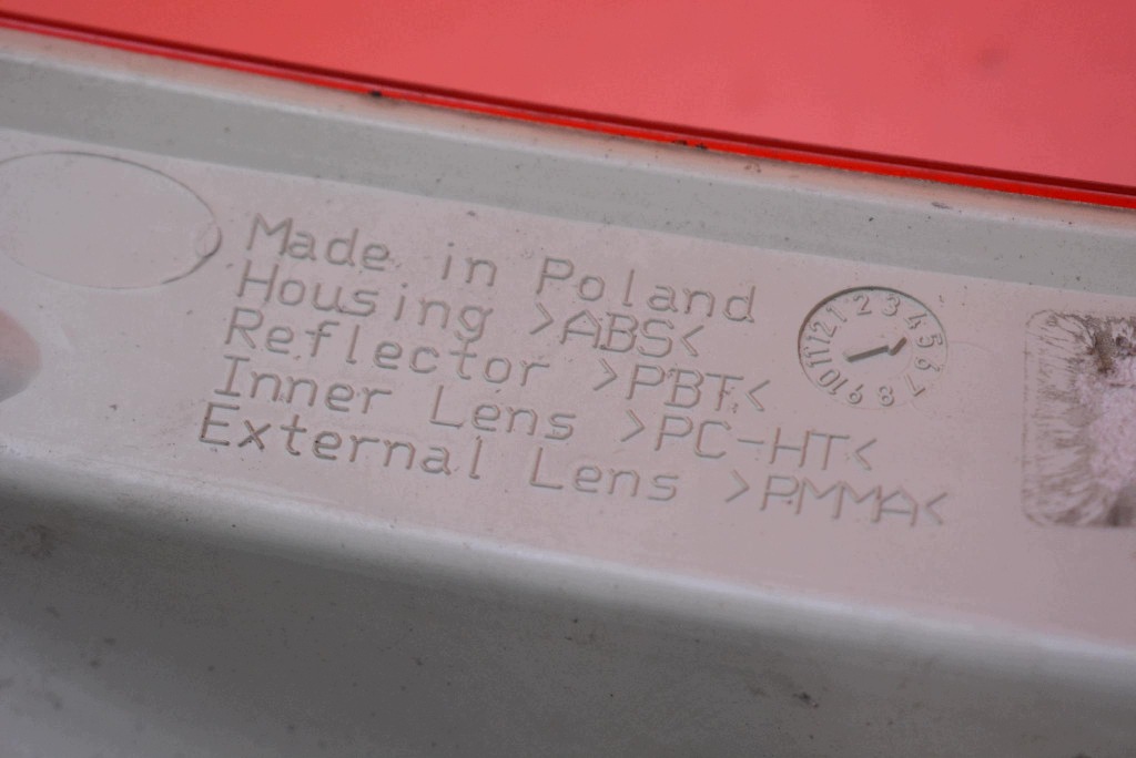 light right rear part rear OPEL ASTRA 4 IV J 5D HB 09-12