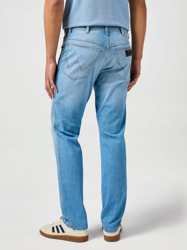 Pánské zúžené džíny Wrangler Texas Slim Slate Shade 112362469 40/30