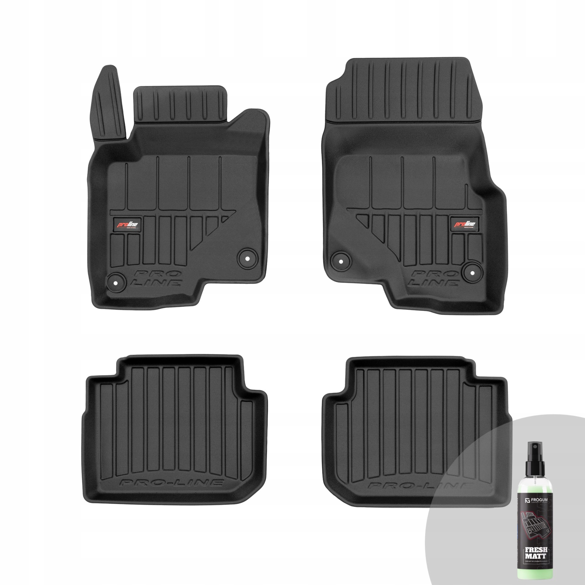 Frogum 3D autokoberce pre Smart Forfour I 2004-2006