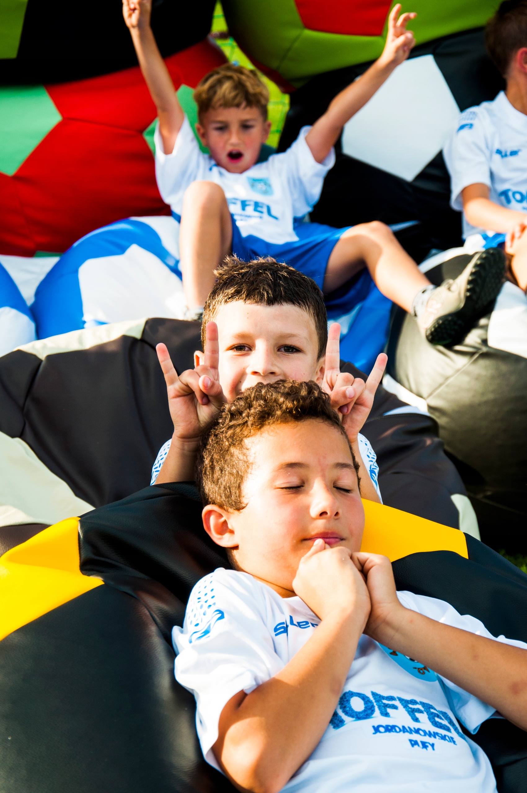 PUFA-PILKA do siedzenia XXXL 100cm fotel TOFFEL Kształt okrągła