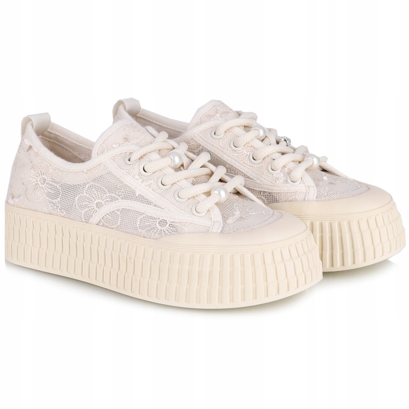 Dámské tenisky Loretta Vitale W1908 Beige béžové VEL..39