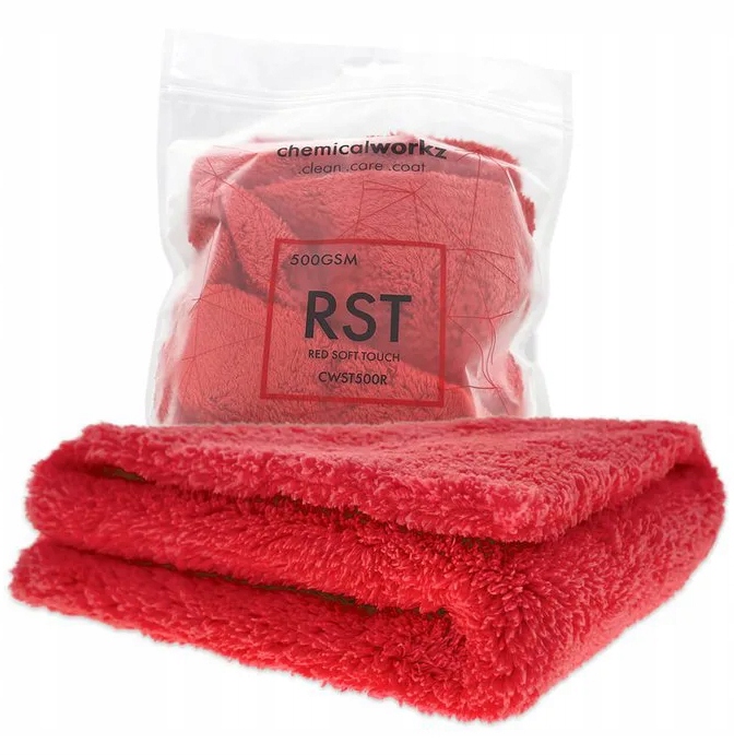 

ChemicalWorkz Red Touch Mikrofibra 40x40 cm 500gsm
