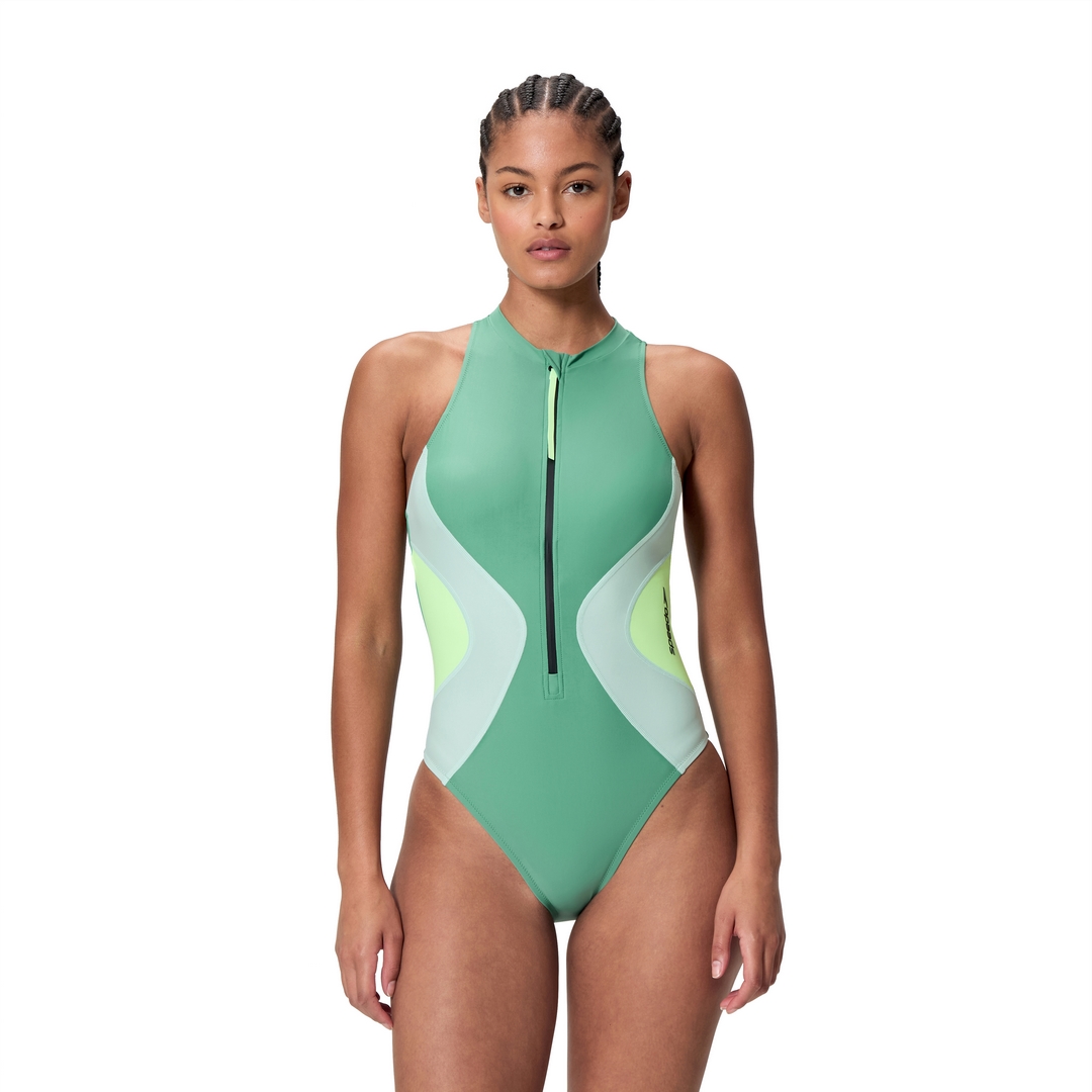 Strój kąpielowy damski Speedo Ocean Flex Zip M