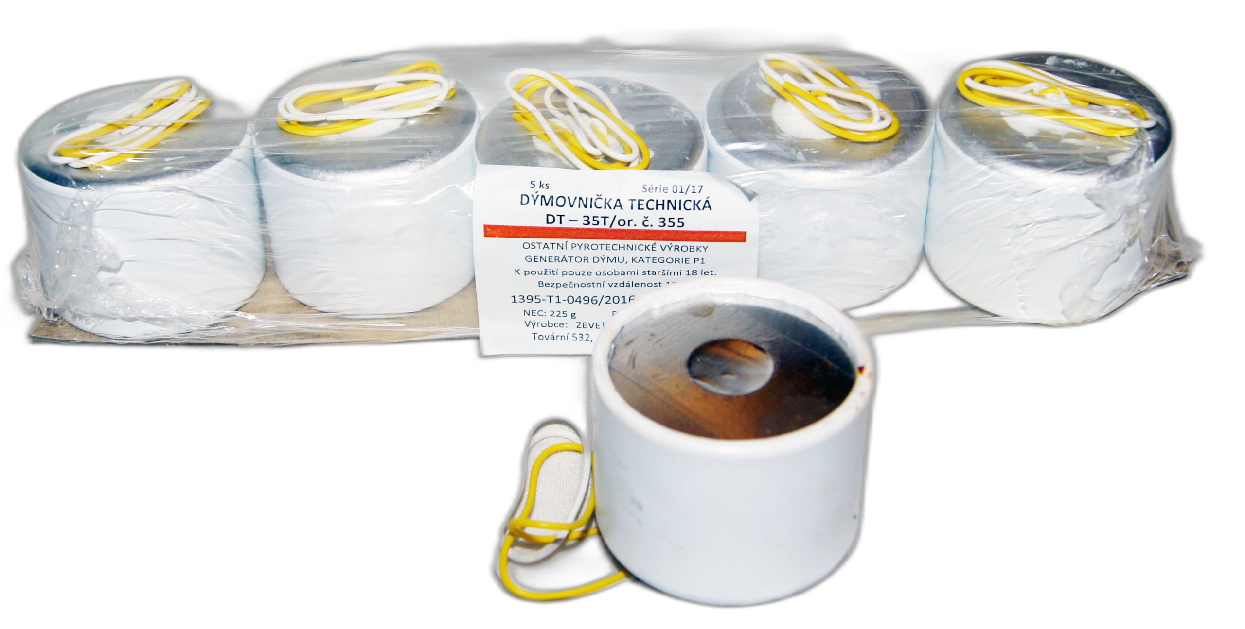 

Świeca dymna DT-35T Electric pomarańczowa