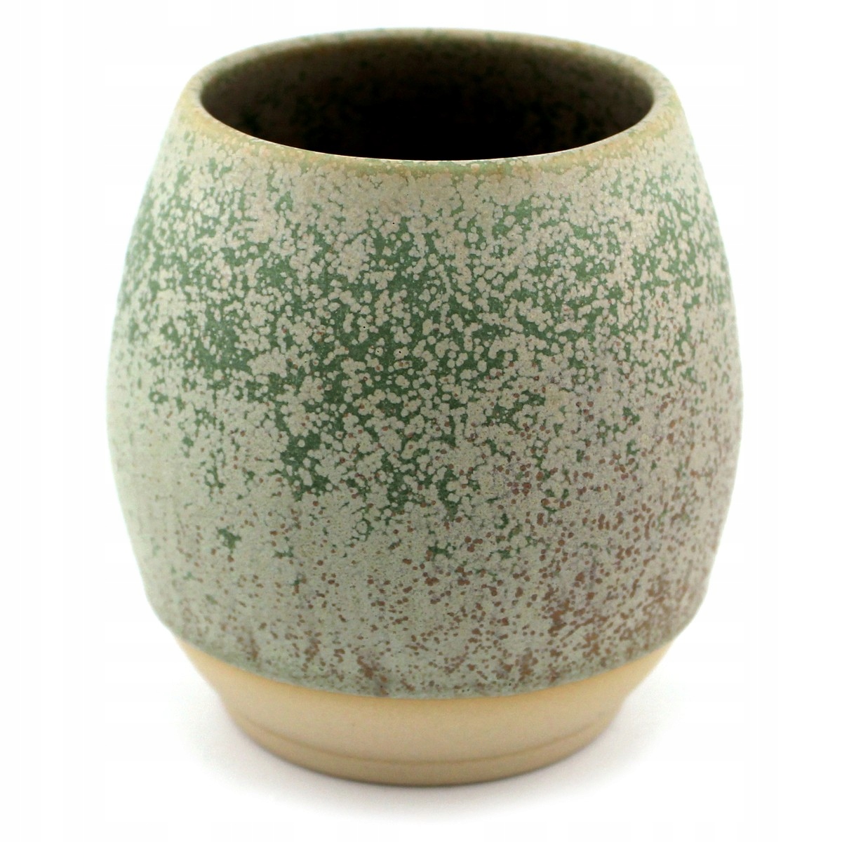Velké kameninové matero 300 400 ml hrnek pro Yerba Mate Handmade Unikát