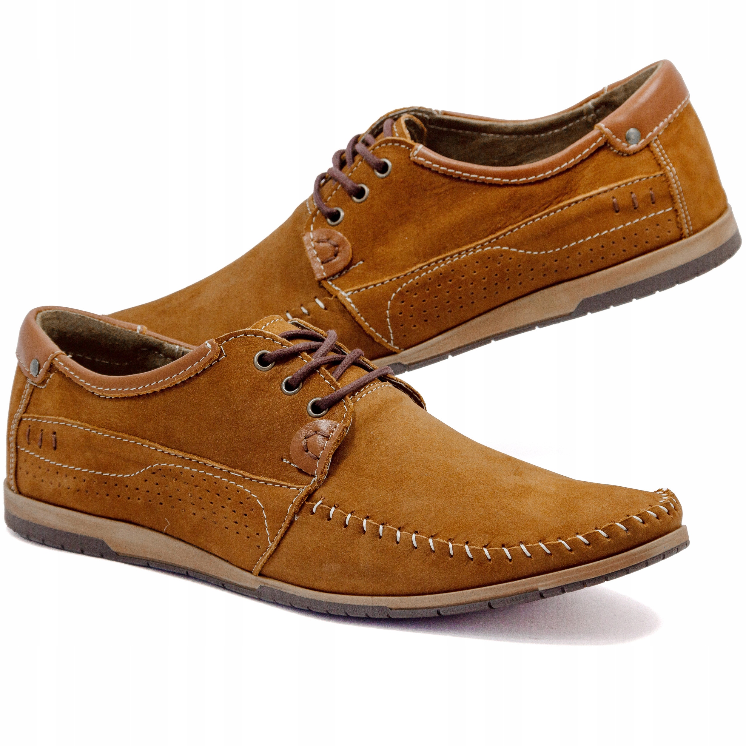 Pohodlné měkké polské mokasíny Komodo 875 r 41