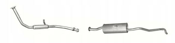 25.62 25.63 - ГЛУШНИК ГЛУШНИКИ SUZUKI SAMURAI 1.3 ТРУБА + КІНЕЦЬ