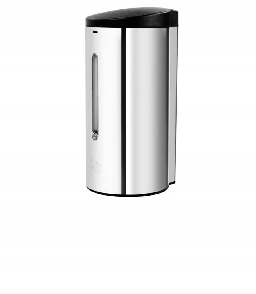 Automatický dávkovač Stella na tekuté mydlo/dezinfekčný gél 0,7L, oceľ, lesk