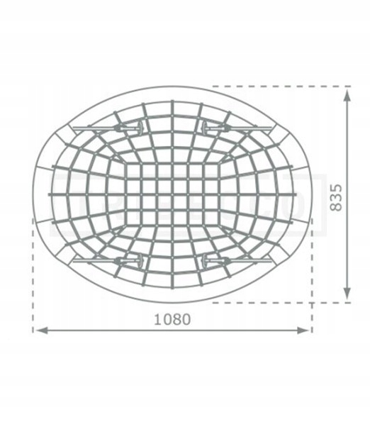DUŻA HUŚTAWKA BOCIANIE GNIAZDO 100cm MOCNA 150kg Bohater brak