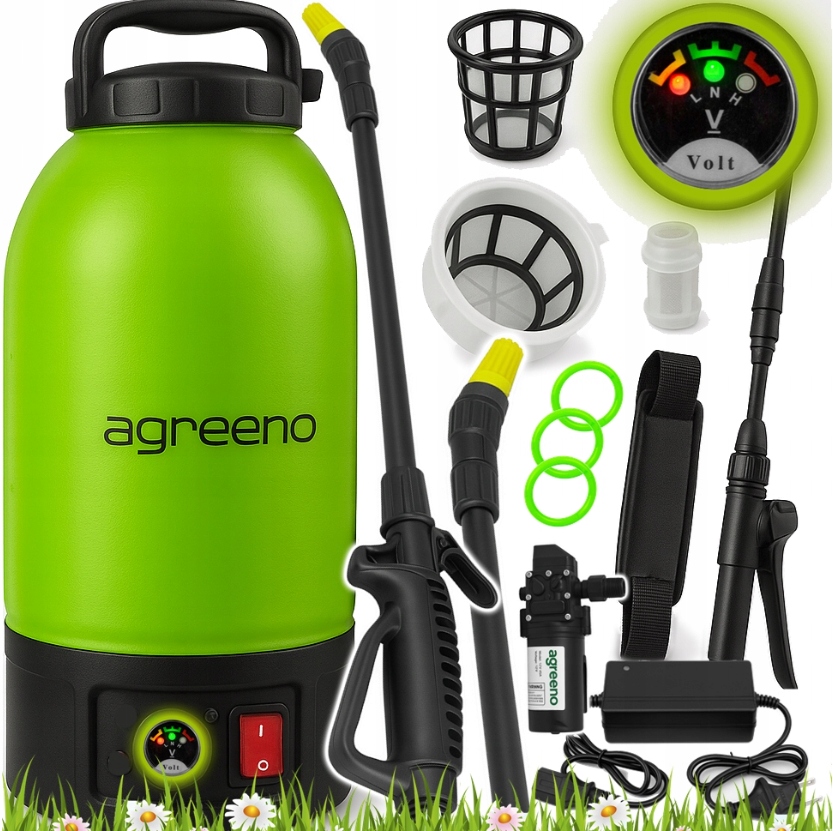 Opryskiwacz Akumulatorowy Elektryczny Rozpylacz 9L agreeno AG0358