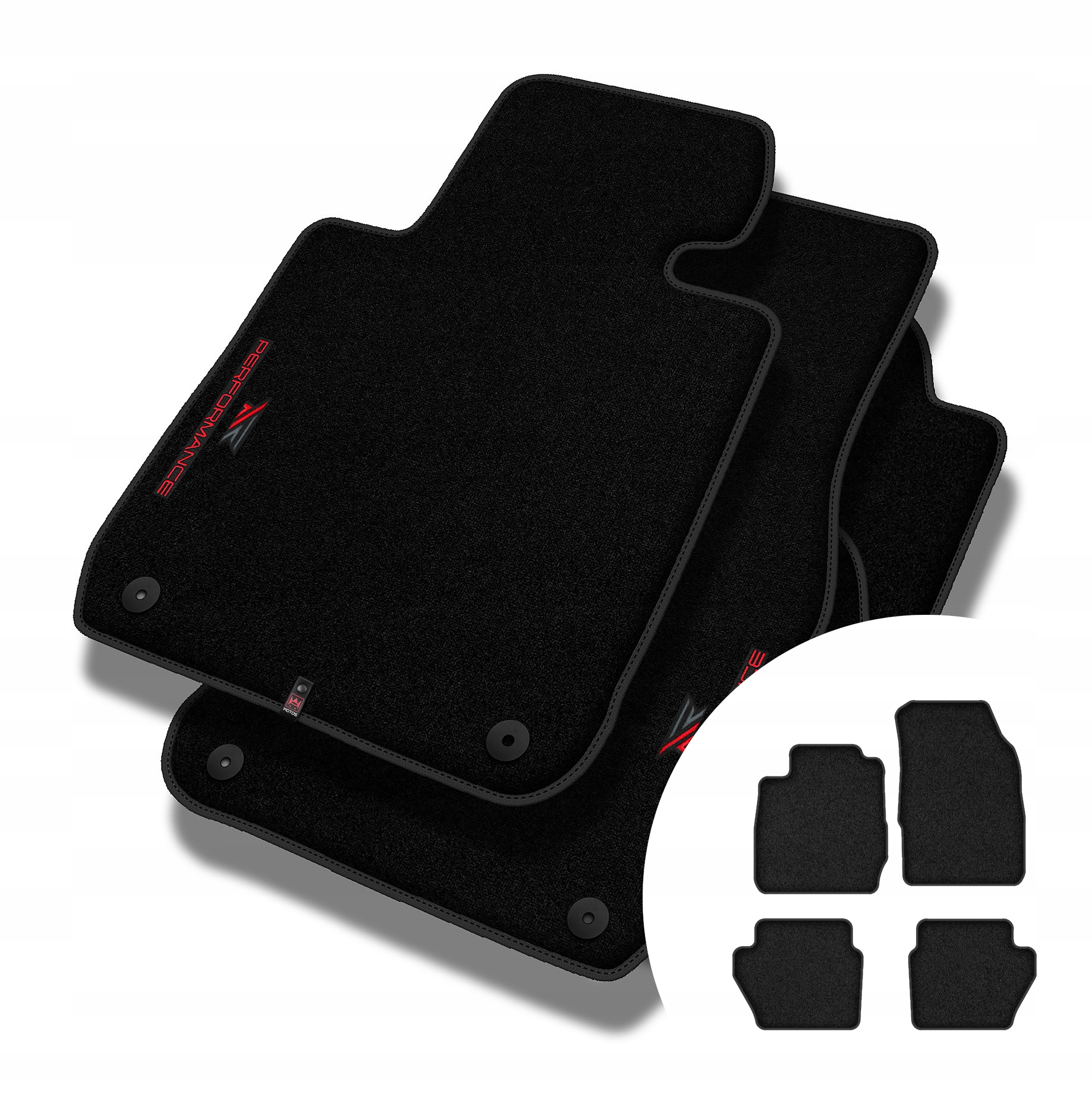 Velúrové koberčeky Performance Premium pre Ford Fiesta VI 2008-2012