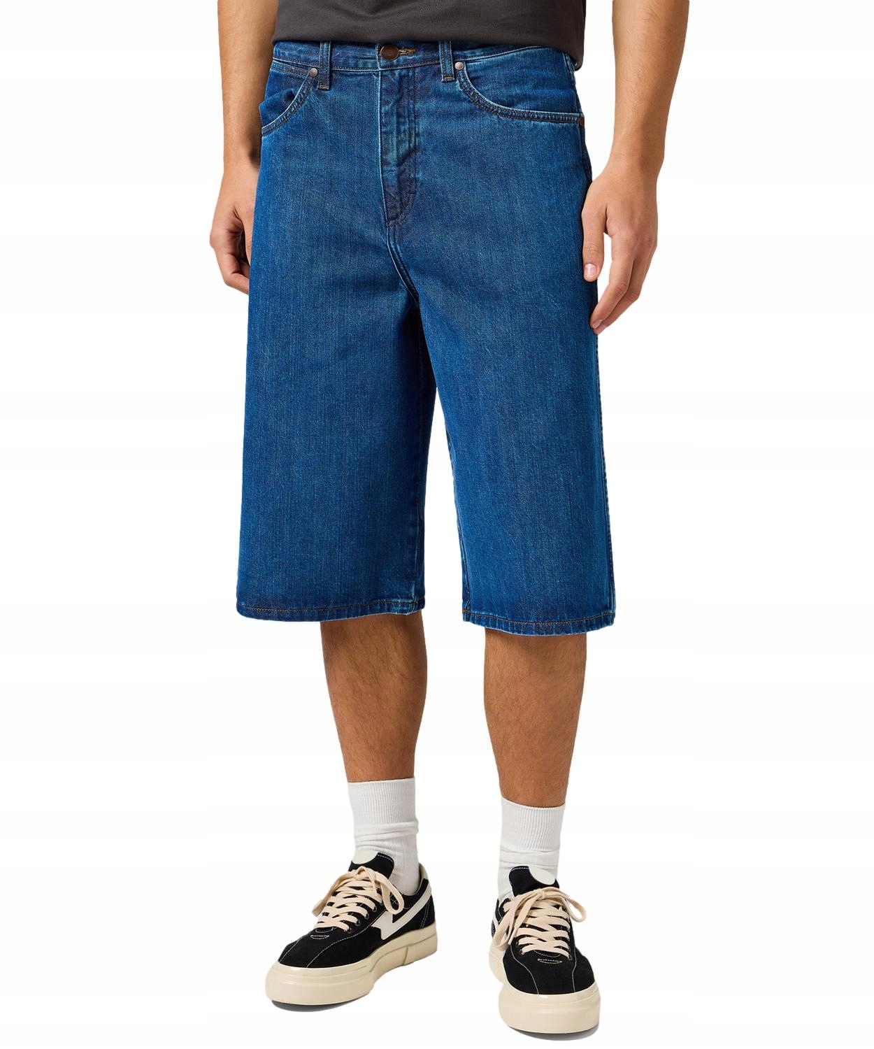 Kraťasy Wrangler Jort Shorts 112362550 Dark Stone W 31