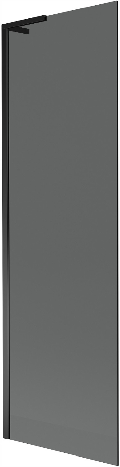 Mexen Next L vanová zástěna 1-křídlová 60 x 150 cm, grafit, černá 895-060