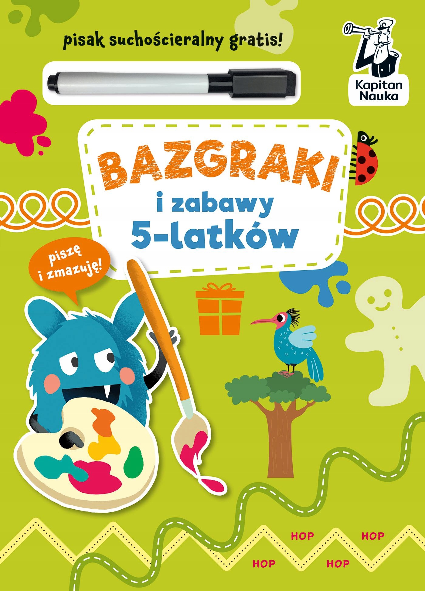 Bazgraki I Zabawy 5-LATKÓW. Kapitan Nauka Katarzyna Szumska
