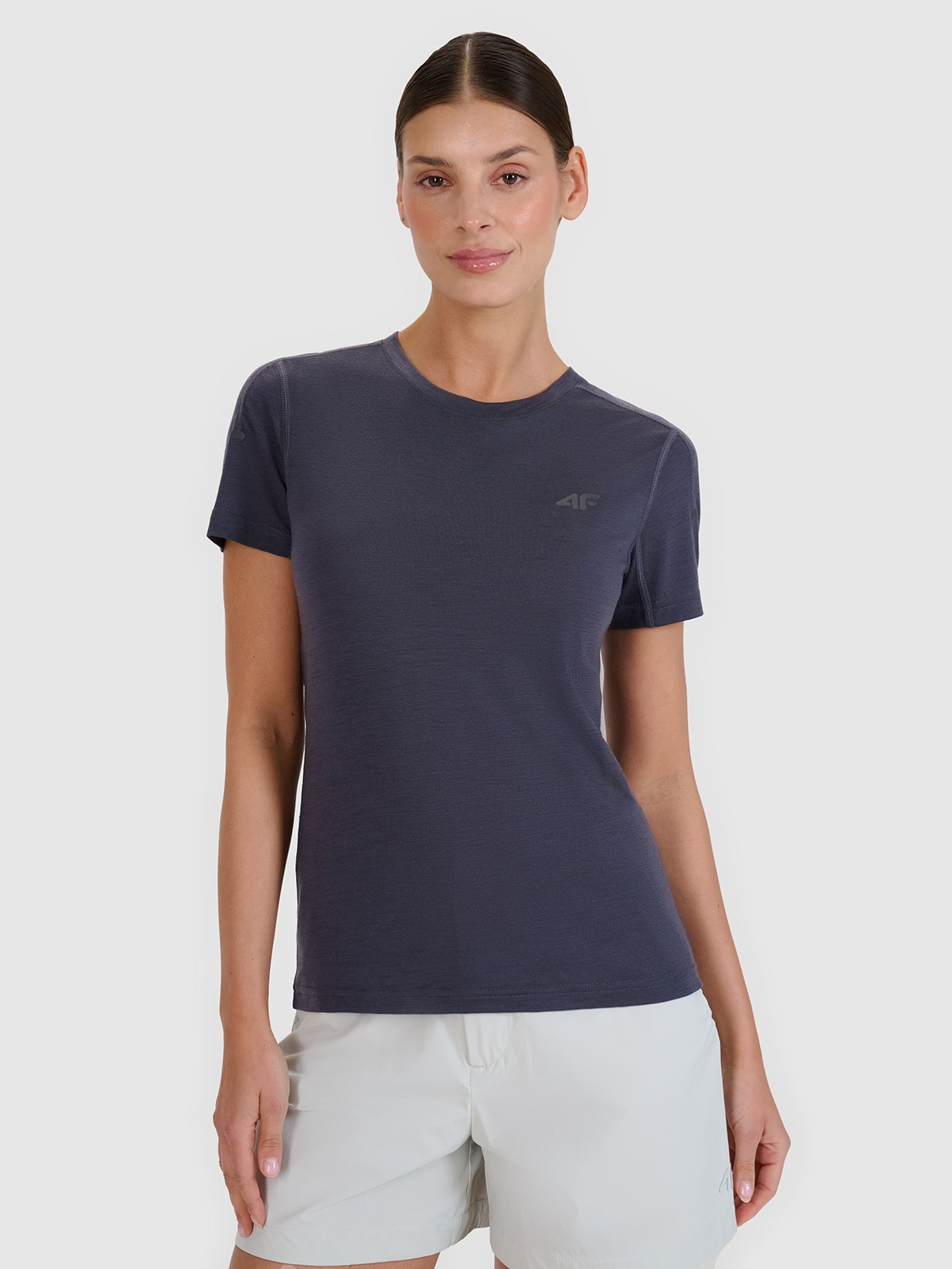 Dámské Tričko 4F Tričko S Merino Vlnou XL F1269 SS25