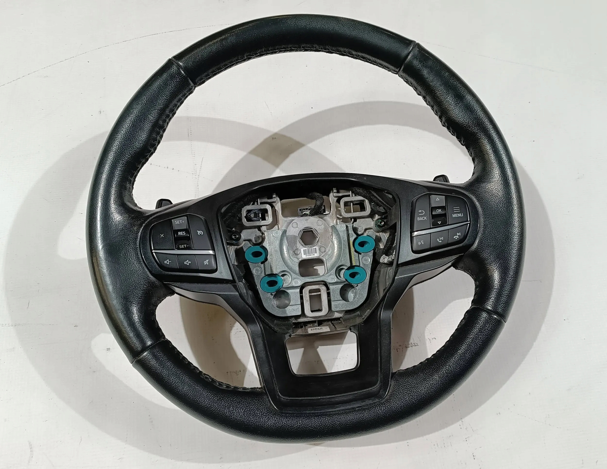 steering wheel, leather with shifting Ford Explorer VI 2020