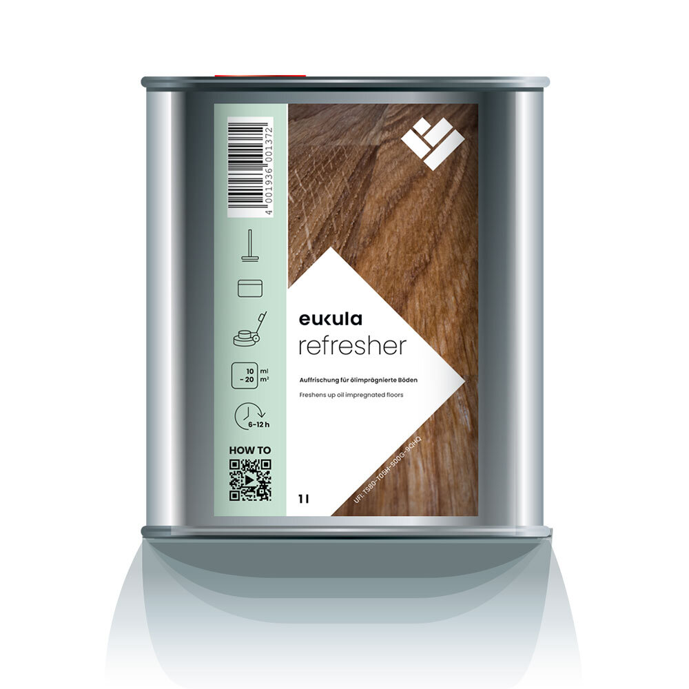 Eukula Refresher 1L osvěžující olej na olejované dřevěné podlahy