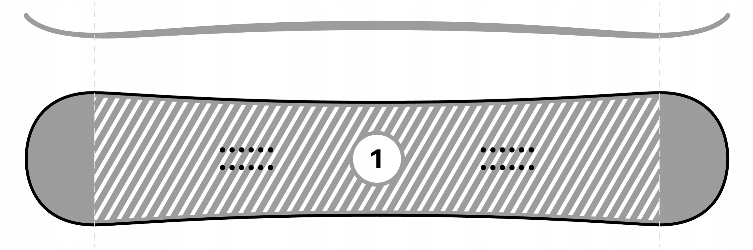 Zestaw Snowboard RAVEN Pure Black 157cm + wiązania s230 + buty Target ATOP Długość deski 157 cm