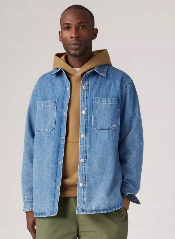 Pánská oboustranná bunda Levi's Polstrovaná svrchní košile Bryant vel. S