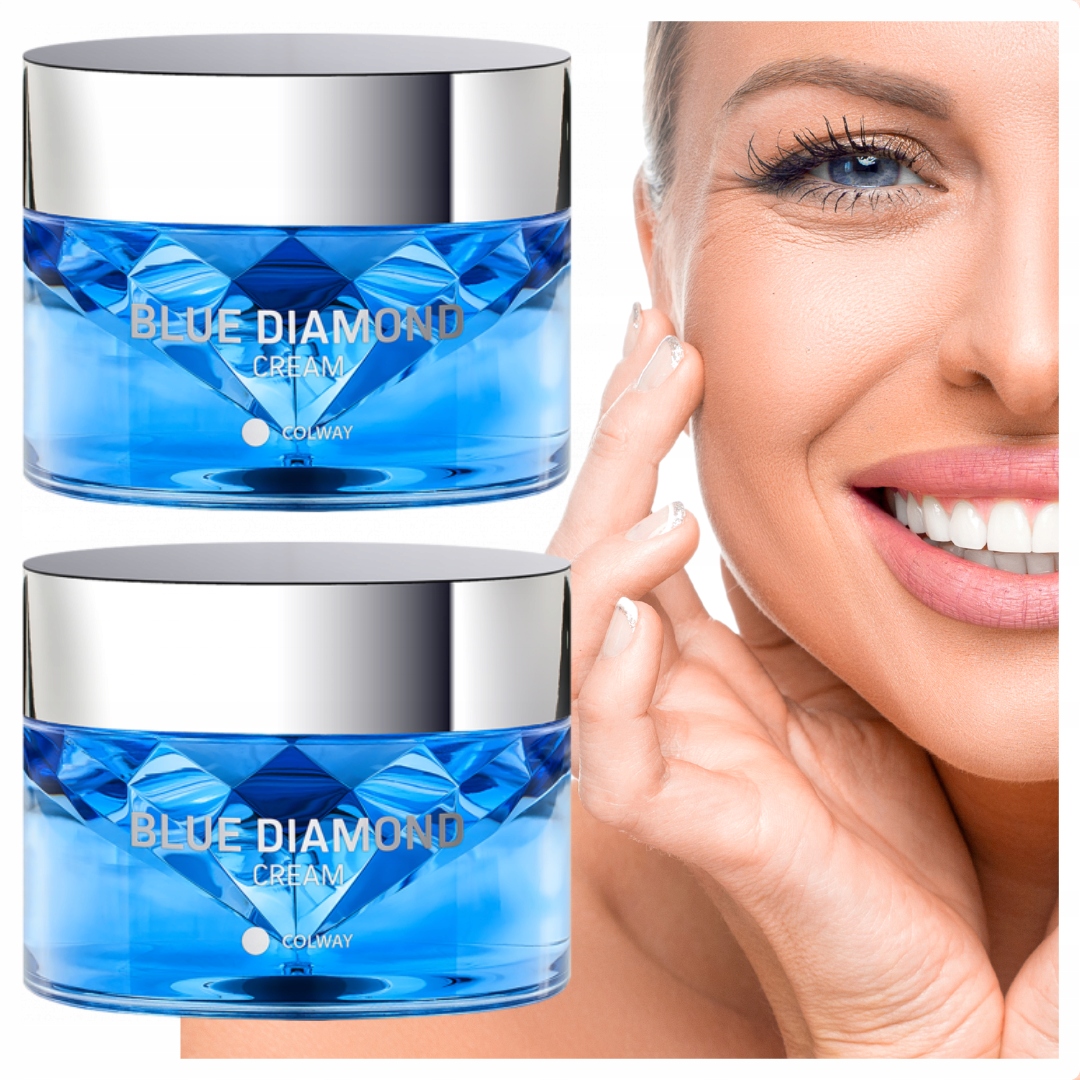 2x Krém na obličej Blue Diamond Colway Diamantový den a noc 50 ml