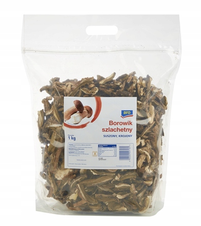 aro Sušený hříbek krájený 1 kg je ideální pro polévky s rizoto omáčkami