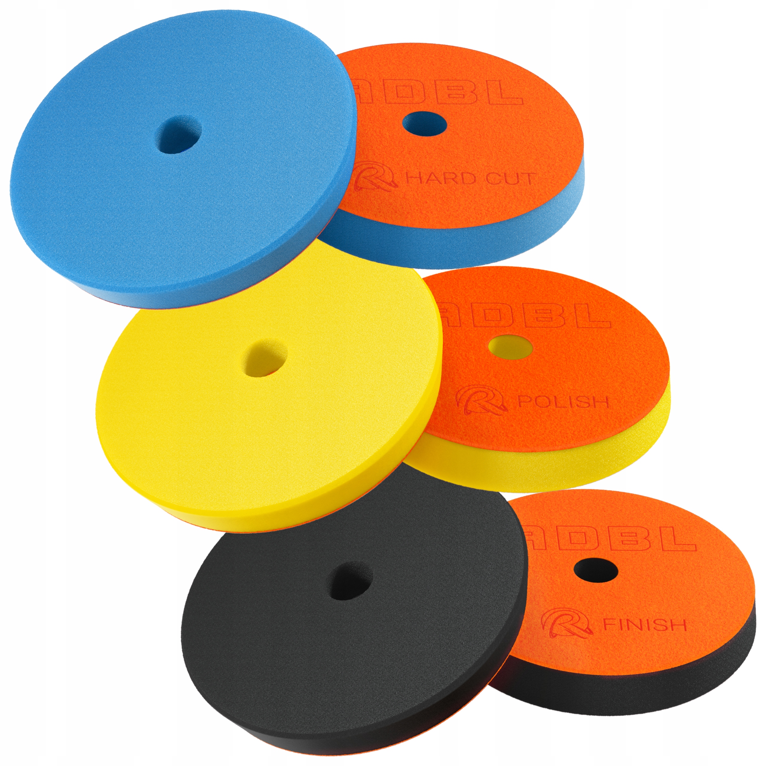 Zestaw Padów Polerskich Adbl Roller Hard Cut Polish Finish Da 150mm