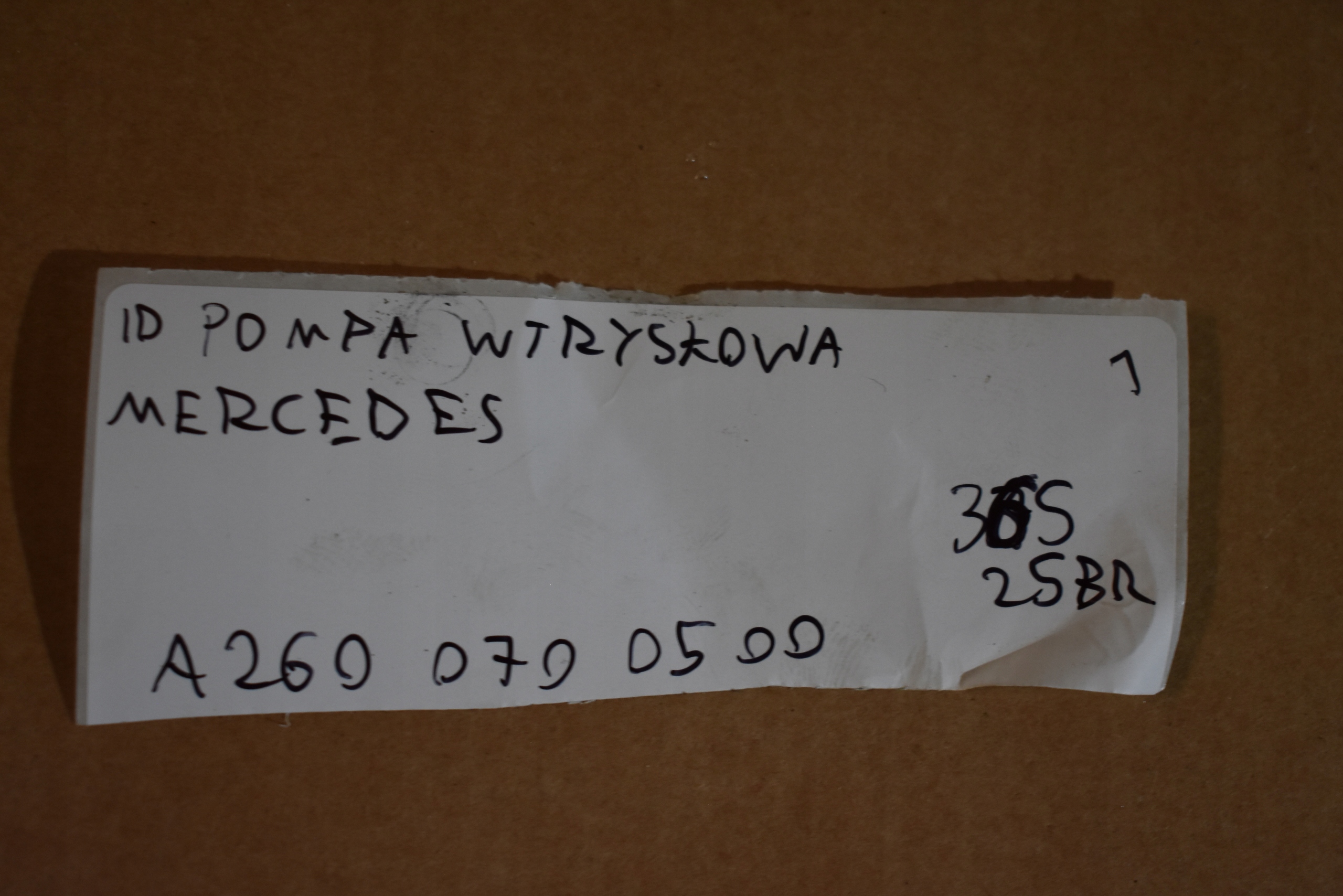 IDEALNA injection pump MERCEDES 1