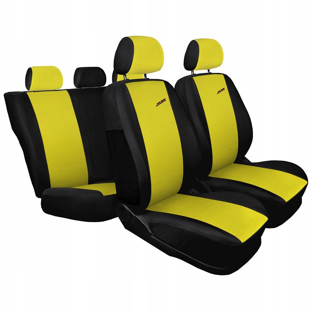 Autopotahy pro Daewoo Leganza 1997-2002, model Xr, žluté