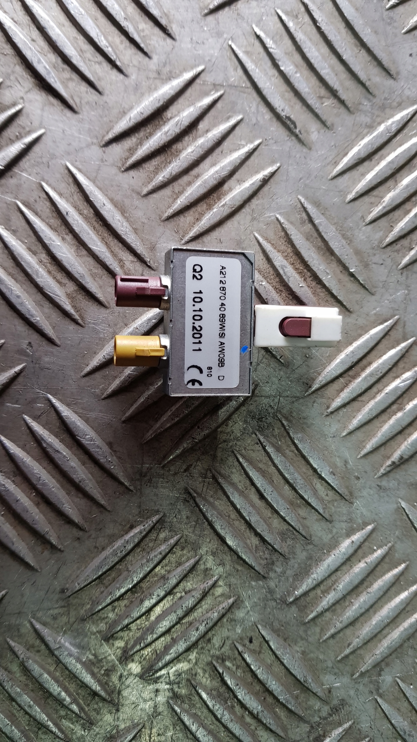 MERCEDES W212 amplifier ANTENY A2128704089