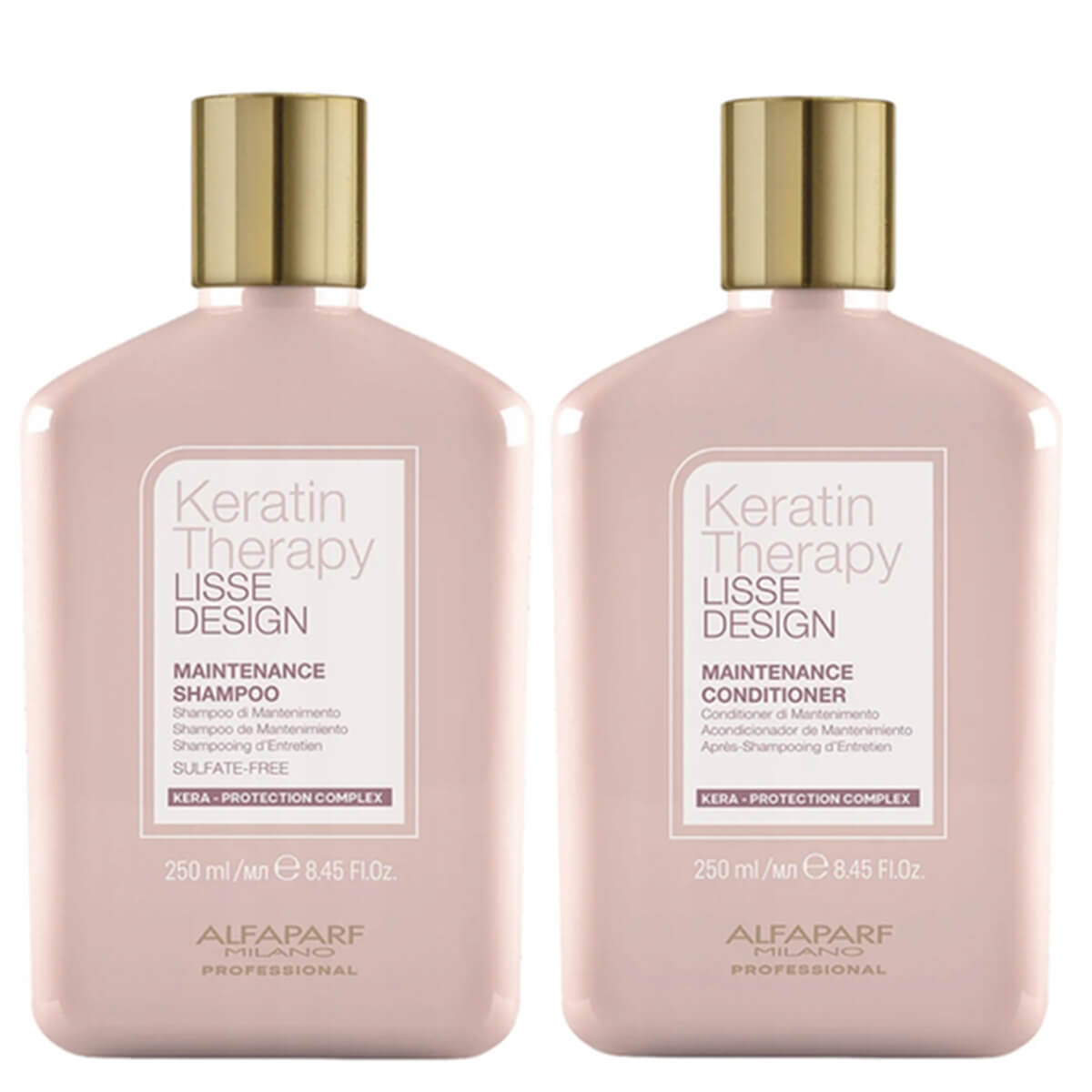 Alfaparf Lisse Design Keratin Therapy sada na vlasy šampon a kondicionér