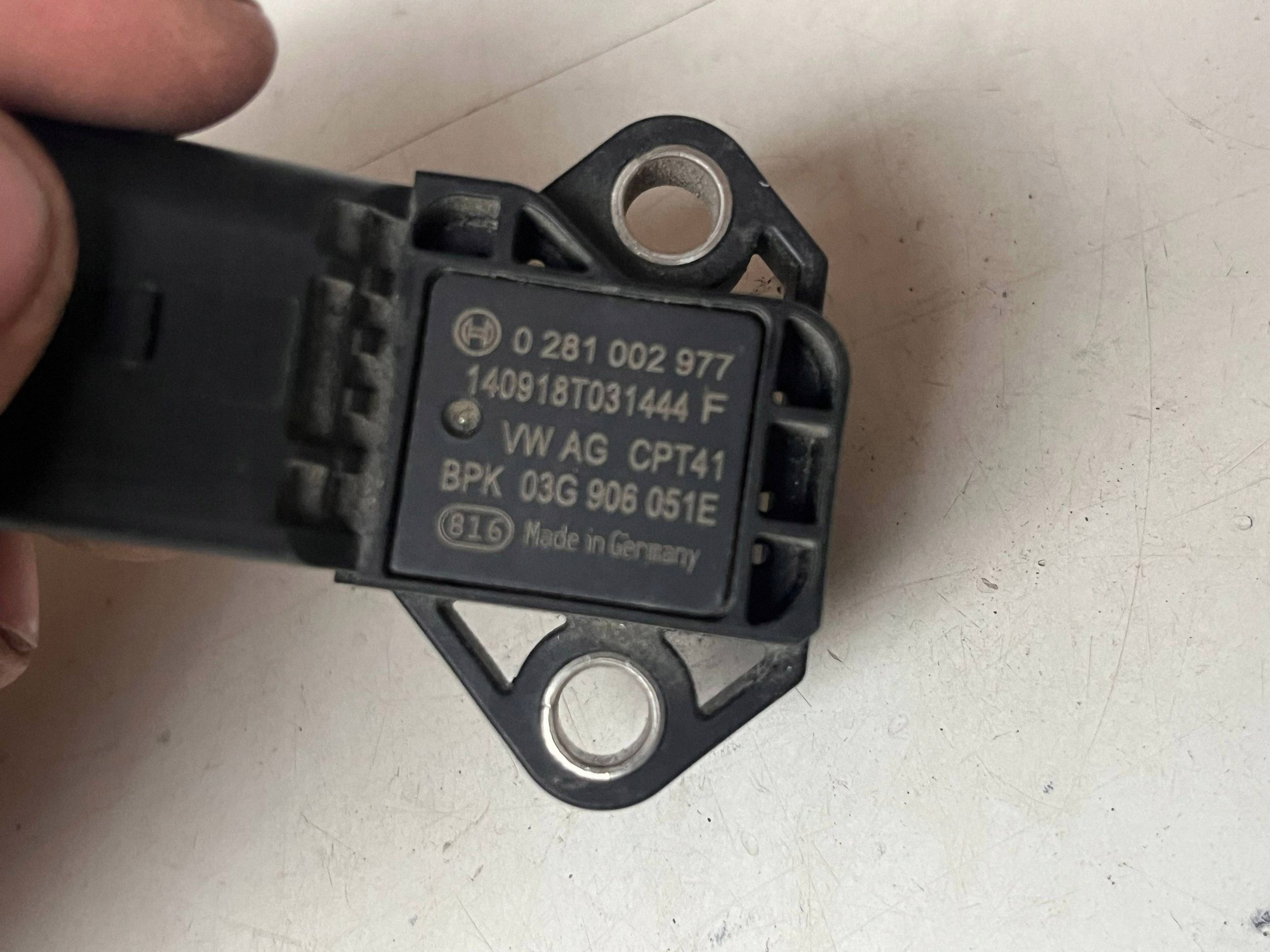 Sensor MAP AUDI A3 S3 8V 03G906051M Original @A