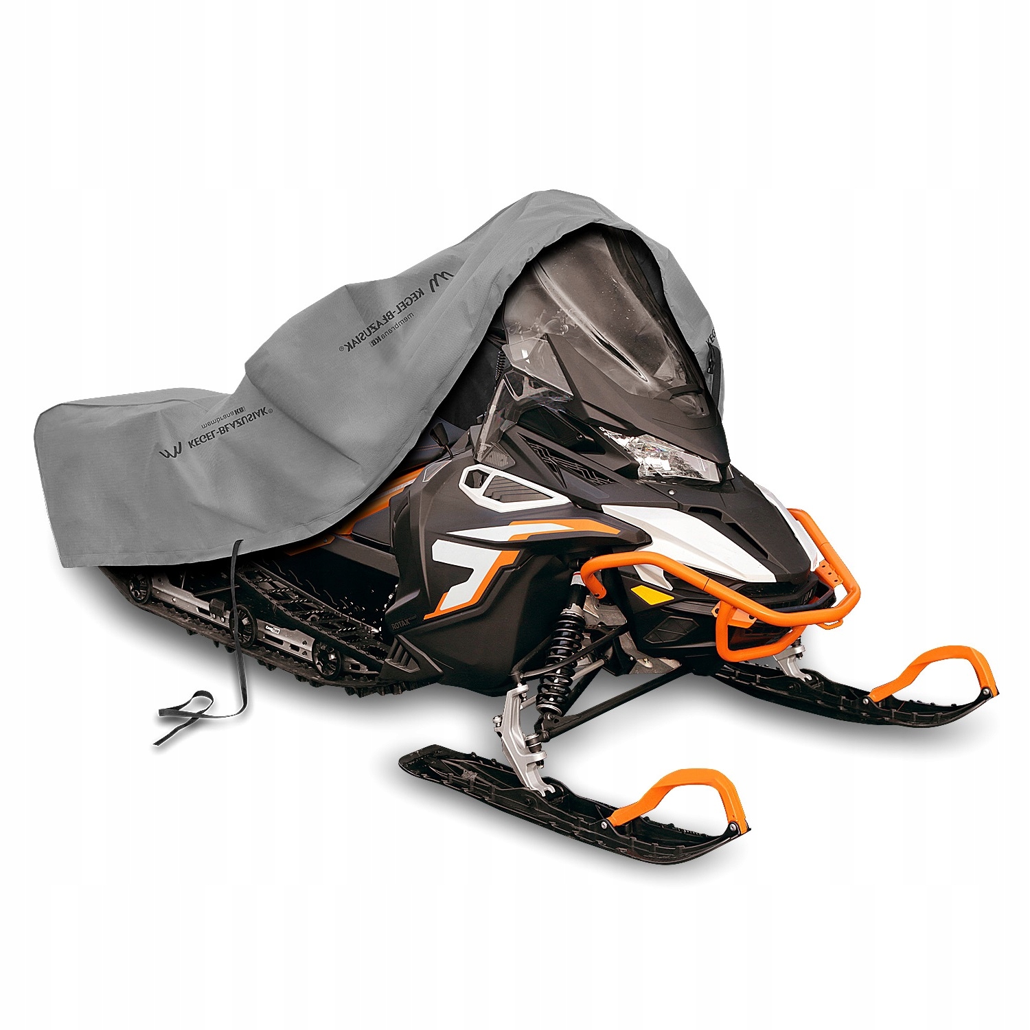 Obal ve 4 vrstvách s lanem a taškou na sněžný skútr velikost