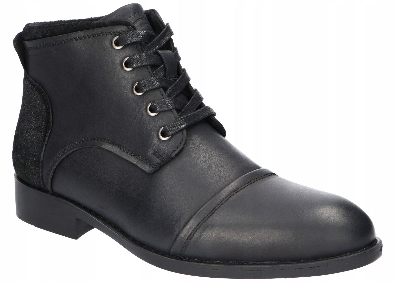 American CY202 Stylové Zateplené Kotníkové Boty Zimní Boty Pánské Bk 44