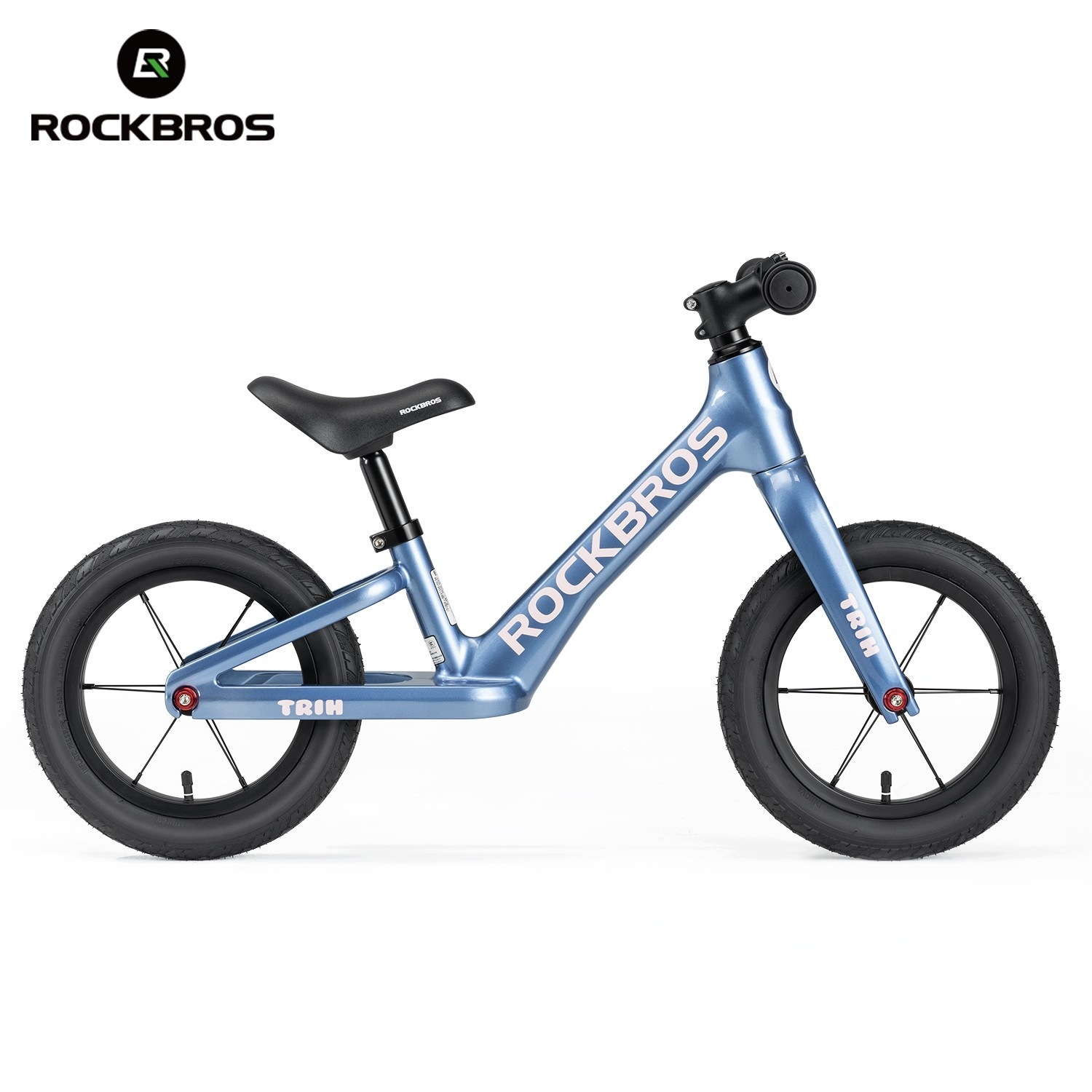 Rockbros Rower biegowy dla dzieci 12" 2–6lat regulowany lekki Niebieski 3KG