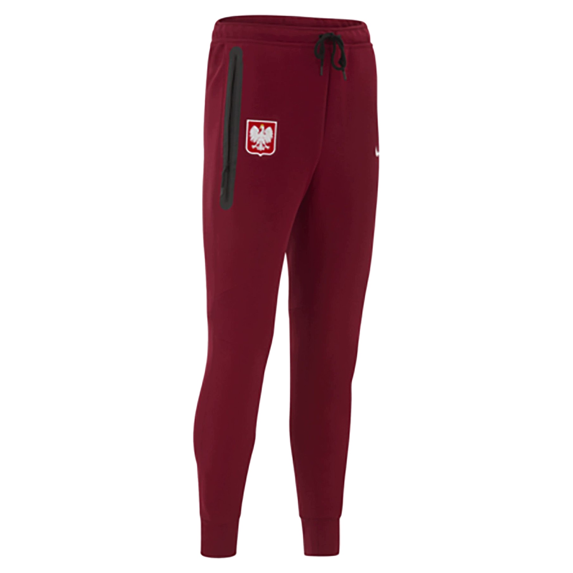 Spodnie piłkarskie męskie Nike Tech Fleece Poland Jogger team red M