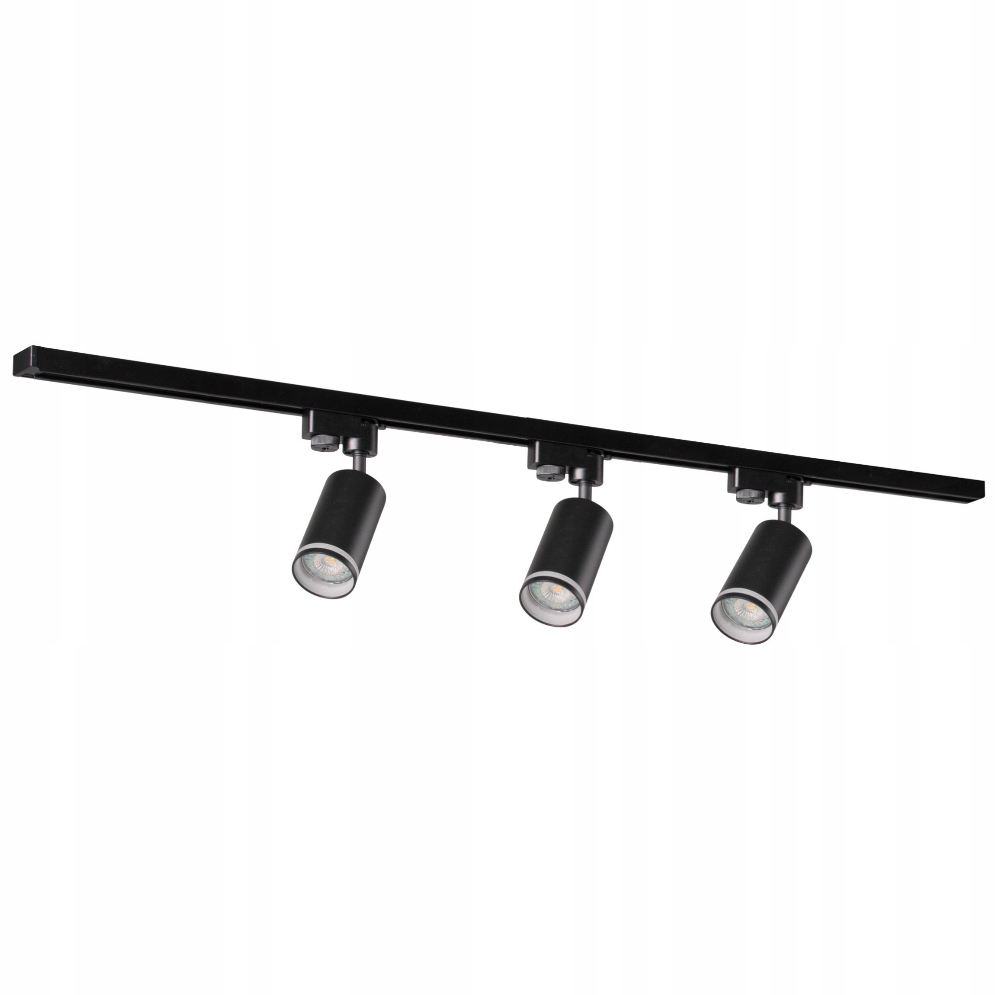 Sada kolejnicová kolejnice 1-fázová 3x reflektor GU10 Černá Paris