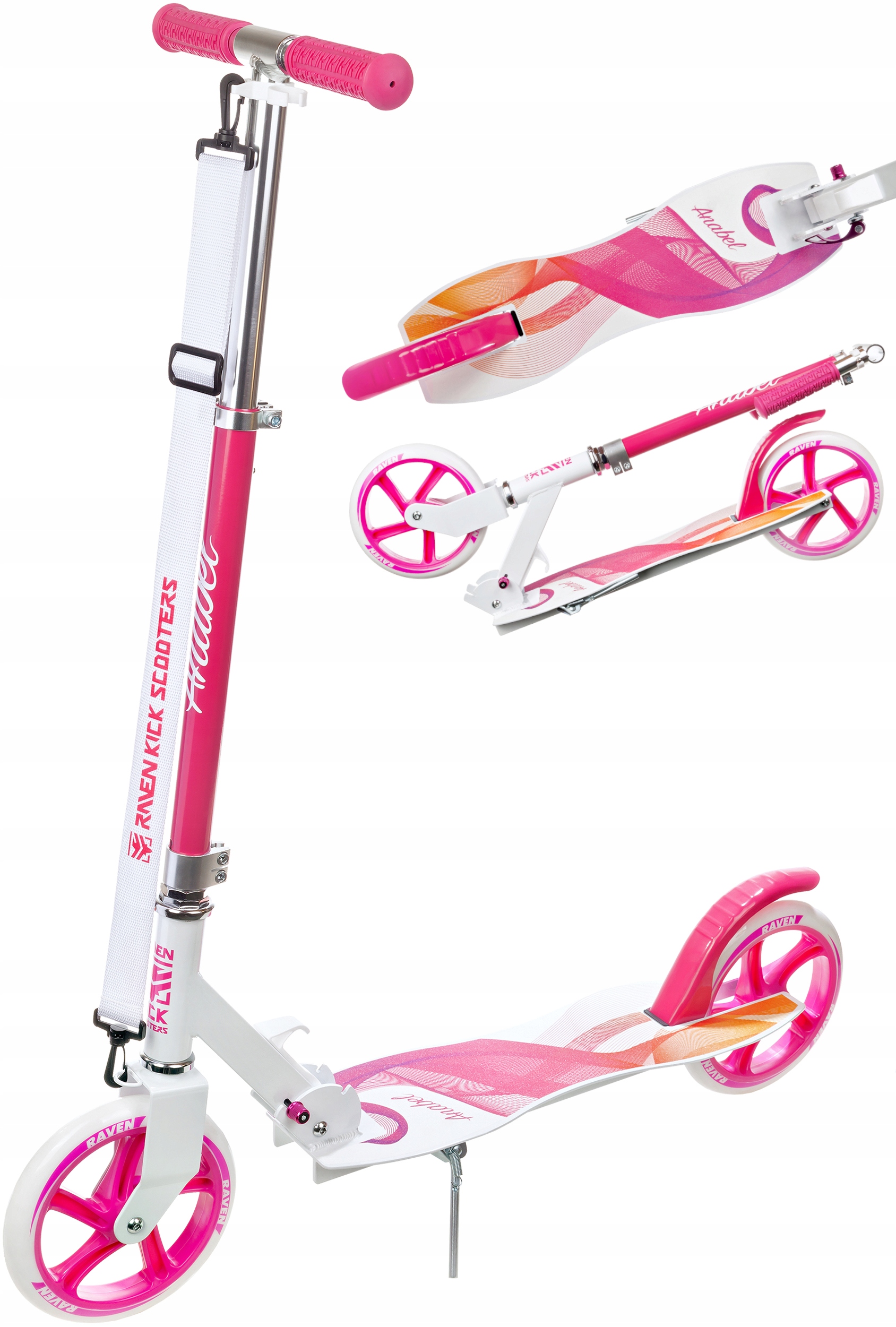 

Hulajnoga Składana Markowa Raven Anabel 200mm