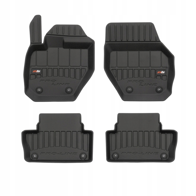 Gumové Koberčeky 4 Prvky Volvo XC60 A Suv 2.0 2.4 D3 3.2 D4 D5