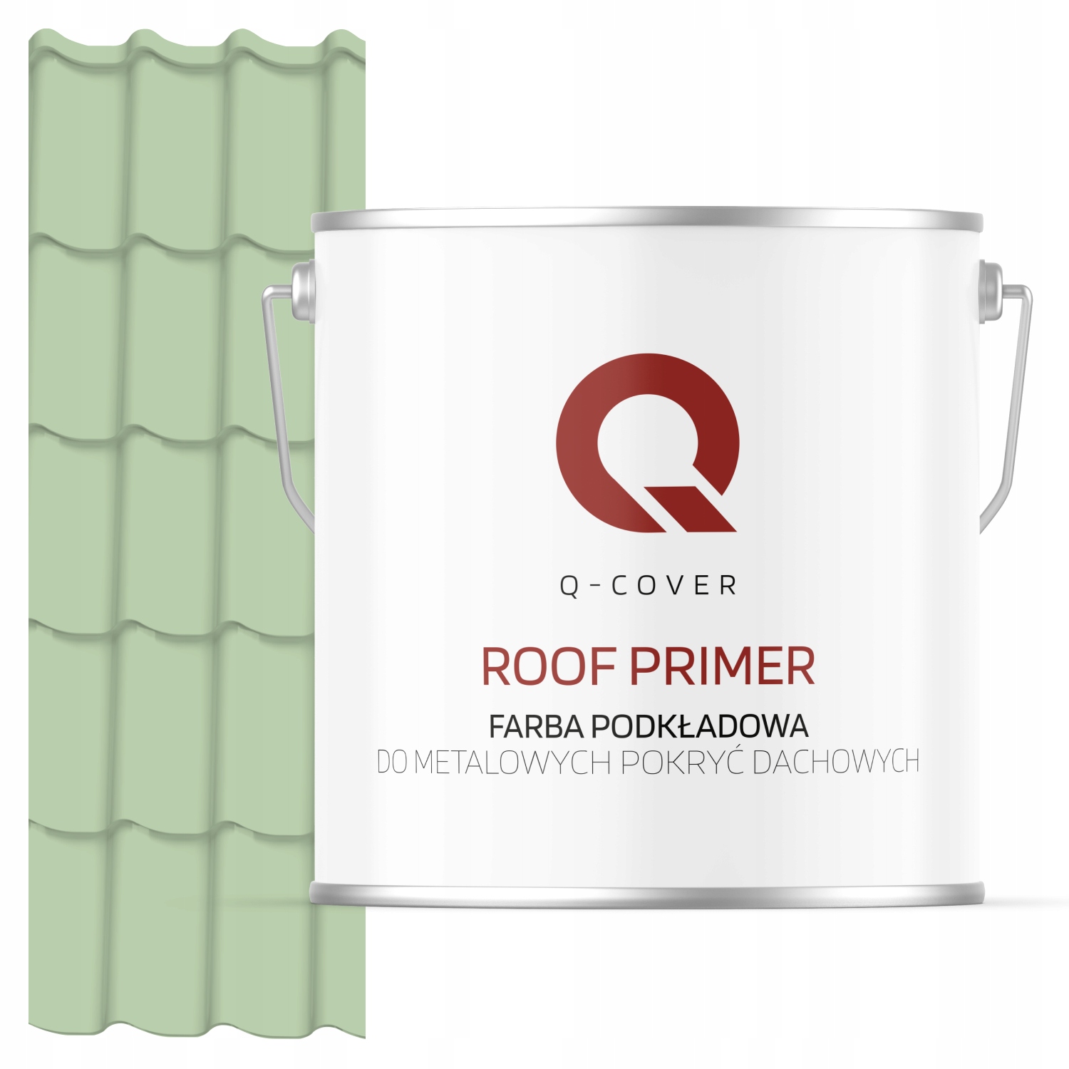 Podkladová Farba Na Kovovú Strechu Zelená Pastelová Ral 6019 5 L Matná