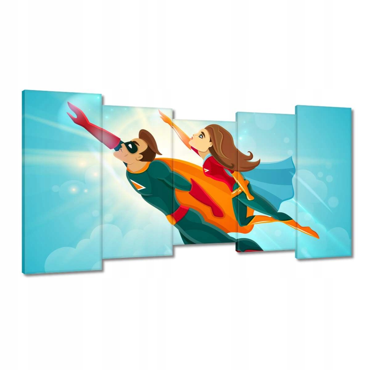 Obrazy 150x80 Superhrdinové