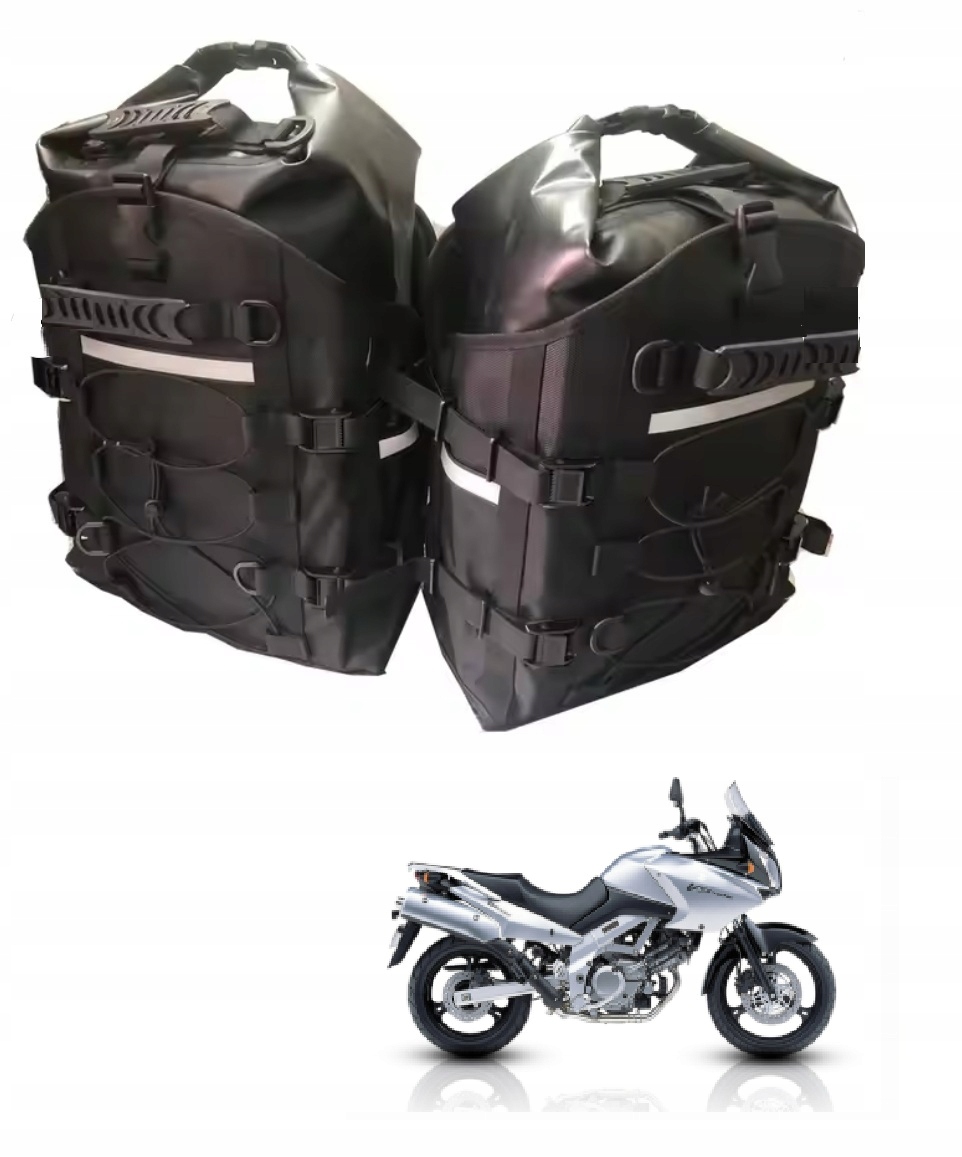 Motocyklové tašky na boku vodotesného vaku Suzuki DL 1000 1050 800 V-Strom