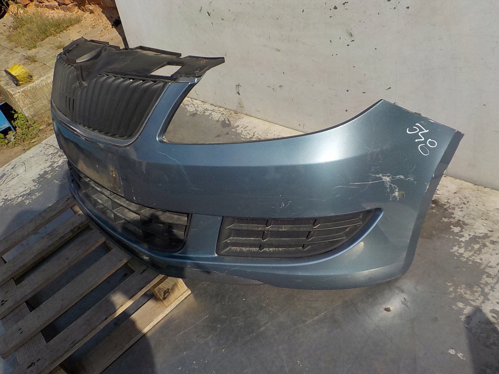 548 SKODA FABIA II LIFT bumper front front