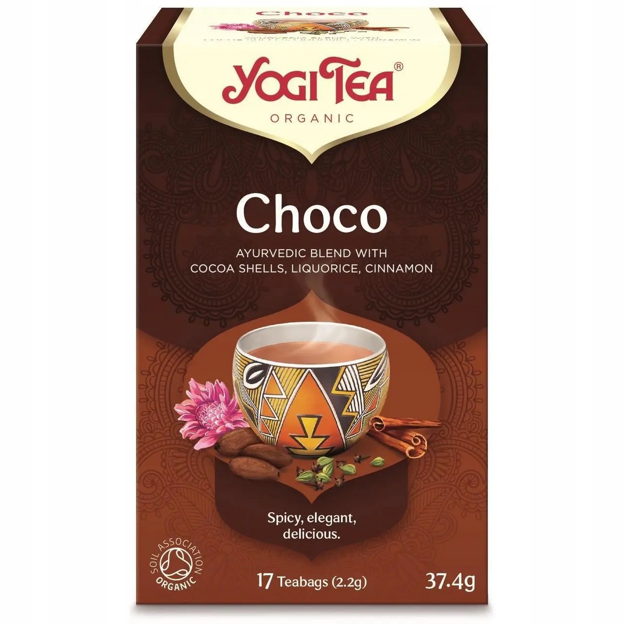 Čokoládový Čaj S Kakaem (choco) Bio (17 x 2,2 g) 37,4 g Yogi Tea