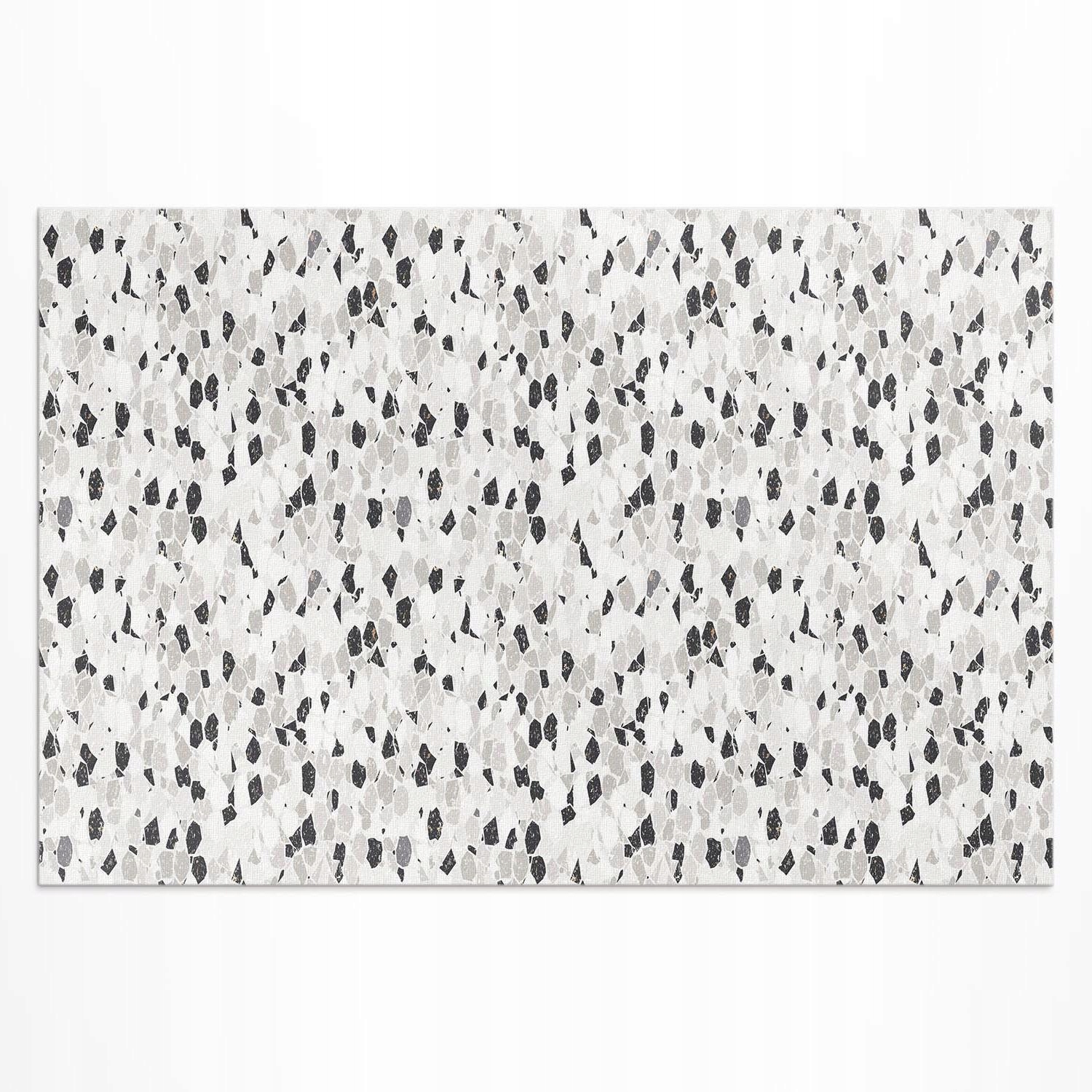 Štýlový vinylový koberec s potlačou Kamenná doska, elegantný, 120 x 80 cm