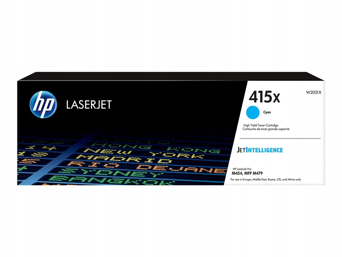 Hp 415X Błękitny Toner W2031X