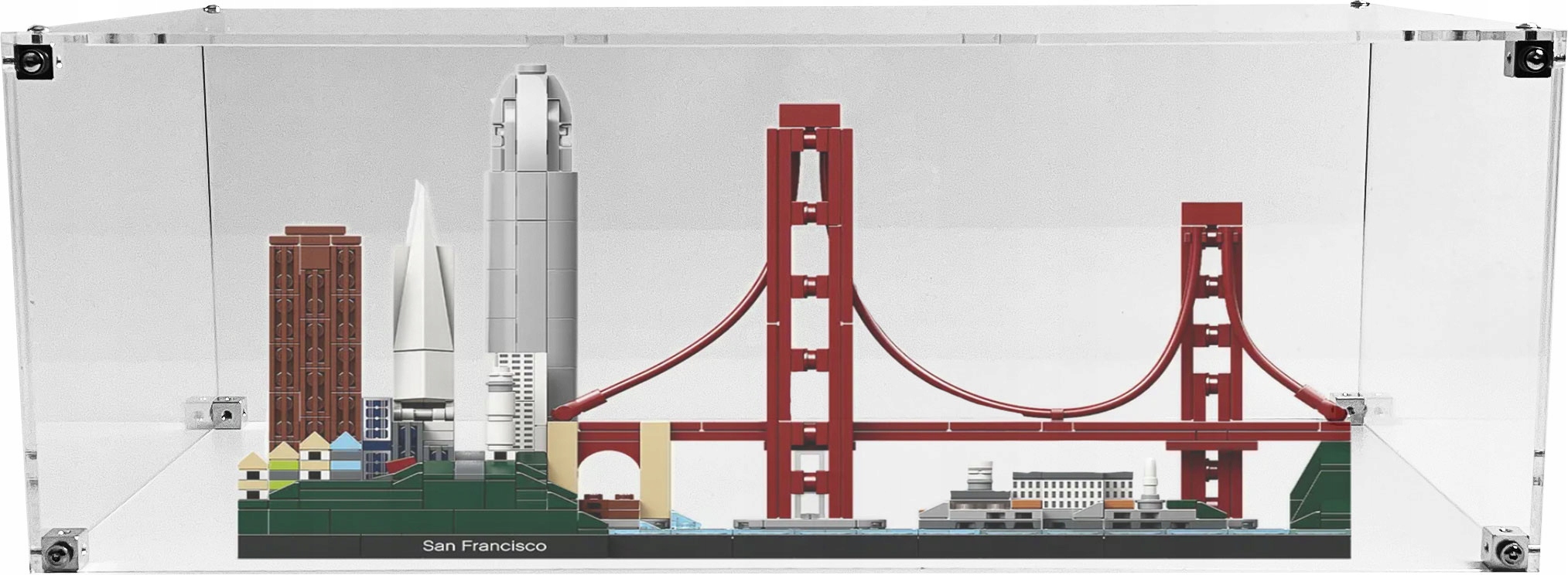 Vitrína Drewlandia pro stavebnici Lego 21043 Architecture San Francisco