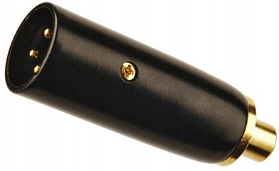 

Adapter Rca - Xlr Kacsa Audio MC-930G Cinch Złoto