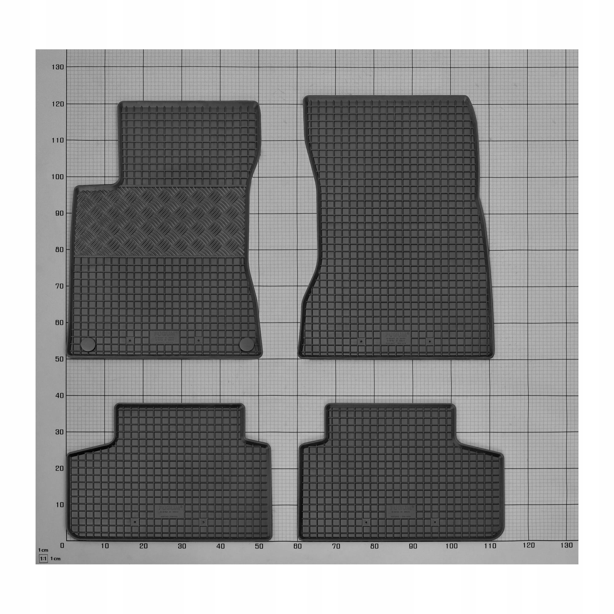 Zestaw dywaników do Mercedes GLB od 2019 Waga produktu z opakowaniem jednostkowym 8 kg