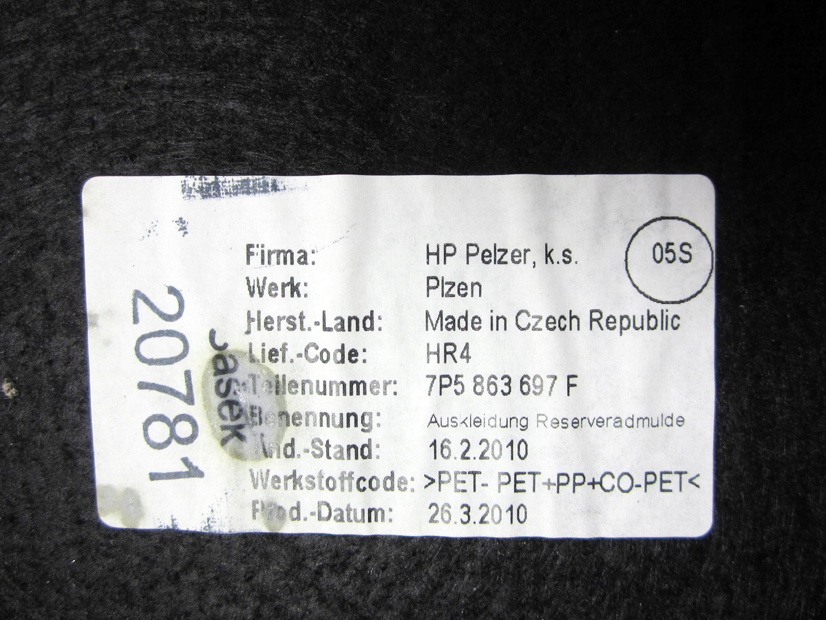 cover upholstery wneki boot Porsche Cayenne S II 958 7P5 92A