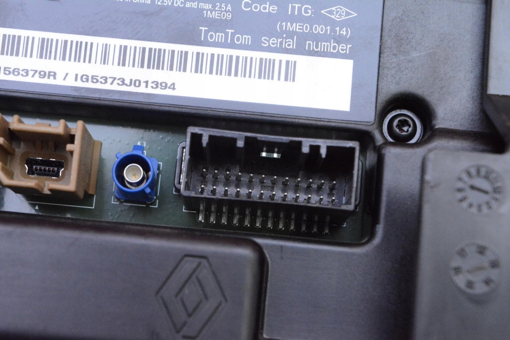 display navigation devices 259156379R RENAULT CAPTUR 1 and 13-17